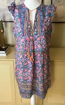 BELL BY ALICE BELL Bell Belle Mini Dress Silk Blend Size Small