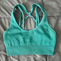 NVGTN Strappy Sports Bra Green Size Small
