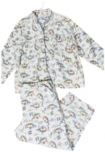 VINTAGE ASHLEY TAYLOR Flannel Pajama Set