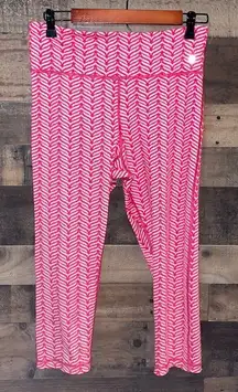 Vineyard Vines Island Whale Tail Performance Crop Leggings