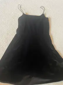 Black Velvet Mini dress