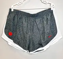 NWT Women’s Nike Pattern Tempo Shorts Clemson Running Training Yoga Size XXL