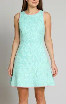 NEW Sail to sable Cabbage Jacquard Flair Dress