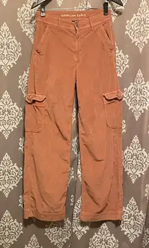 American Eagle Outfitters Corduroy Jacket in Rust