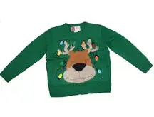 The Great NWT Christmas Sweater Ugly Contest Reindeer Medium Women green Party Gift