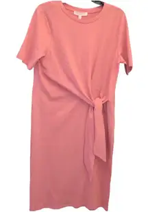 Adyson Parker tie Knot Midi Dress Malibu Peach XS‎