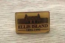 Vintage Ellis Island 1892-1992 Pin