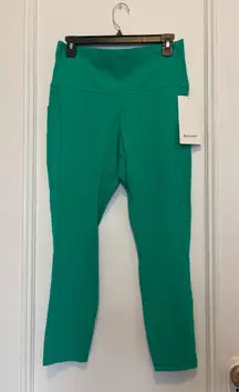 NWT Lululemon Align High-Rise Pant with Pockets 25" Kelly Green - Size 12