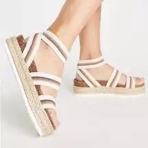 ☀️ Womens Kimmie Platform Espadrille Sandal☀️~9