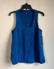 5/48 medium blue tank top