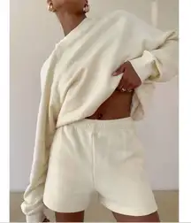 RUMORED Balance Crewneck In Coconut Cream