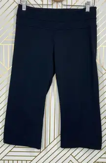 Lululemon Groove‎ Crops Black Reversible