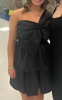 Endless Rose mini one shoulder dress