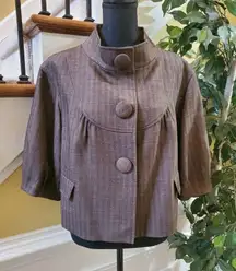 GIANNI BINI Wool Swing coat Small