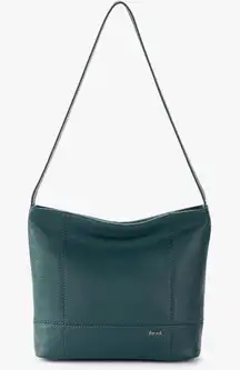 SOLD The Sak De Young Hobo in Leather, Single Shoulder Strap, color is Marin