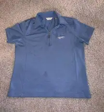 Callaway Maddens Blue Polo Shirt Medium