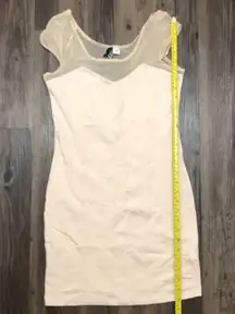 by H & M Nude Bodycon Party Dress 8