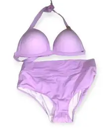 PINK - Victoria's Secret Victoria’s Secret Pink two piece lilac swimsuit