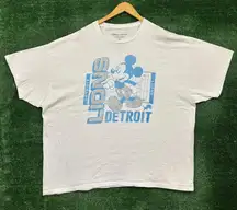 Disney x NFL Franchise NFC North Detroit Lions T-Shirt Size XXL