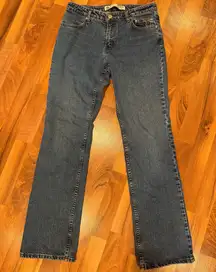 Harley Davidson women’s‎ medium wash denim size 8L