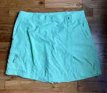 Columbia PFG Fishing women's skort lime green medium