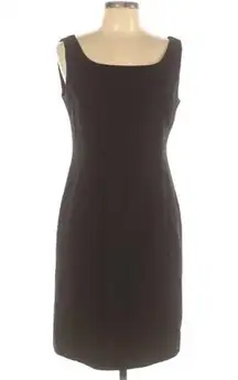 Armani Collezioni virgin wool sheath dress lbd