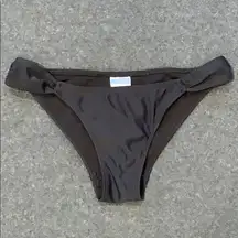 Black bikini bottoms