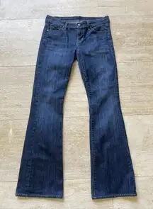 Vintage Citizens of Humanity Jeans Womens 26 Blue Ingrid Low Waist Flare Flair‎