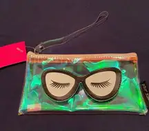 Betsey Johnson eyeglass pouch/wristlet