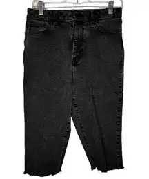 Elizabeth & James Black Cropped Jeans