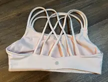 Athleta Pale Pink Sports Bra small