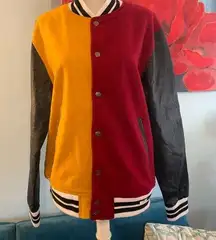 New Nordstrom THE RAIL Colorblock Wool Blend Jacket Coat Women SIZE S Small NWT