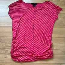 Calvin Klein Jeans pink striped t-shirt size medium