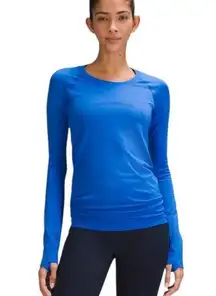 Lululemon Swiftly Tech Long-Sleeve Shirt 2.0
Hip Length 4 Blue