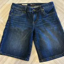Kut from the Kloth Women’s Catherine Blue Denim Boyfriend Short - Size 4