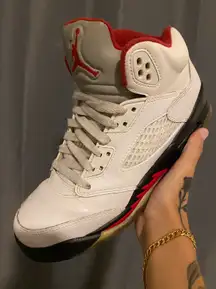 Jordan Air  5 Retro GS ‘Fire Red’ 2013