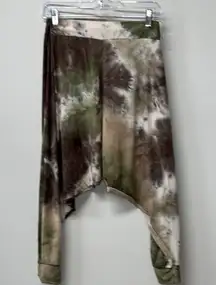 Good Time USA Tie-Dye Harem Crotch Pants Size Small Grunge Streetwear