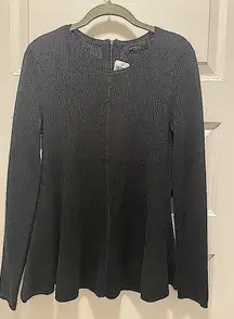 New 100% Cashmere Saks Fifth Avenue Sweater in Black