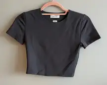 Aritzia Babaton grey contour top
