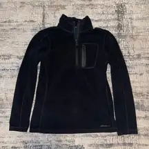 lightly worn quarter zip