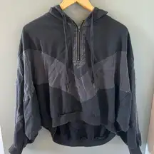 Victoria’s Secret Pink viscose flowy super softy hooded cropped pullover small S