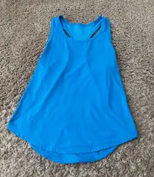 Blue Athleta Top