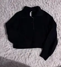 Black Lululemon Scuba Half-Zip M/L