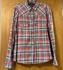 Bea NWOT light flannel blouse