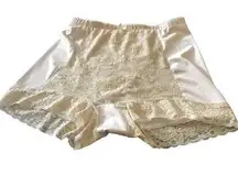 Shear Shapewear Retro Rhonda Shear Ahh Lace Control Shaper 2X Lace Trim Lolita