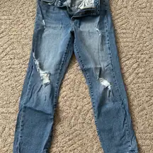 Articles Of Society Distressed Denim Straight Jeans