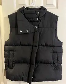 Black Puffer Vest
