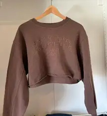 Cropped Crewneck