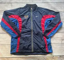 VTG NIKE Olympic Team USA‎ Womens Track Running Jacket Size Large Windbreaker