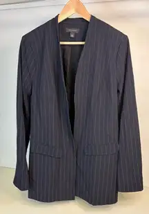 NWOT Halogen pinstripe blazer -large